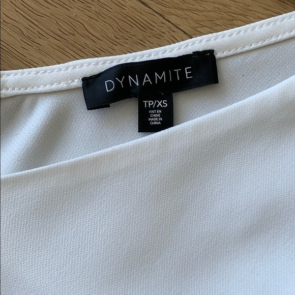 Dynamite white blouse - Picture 2 of 2